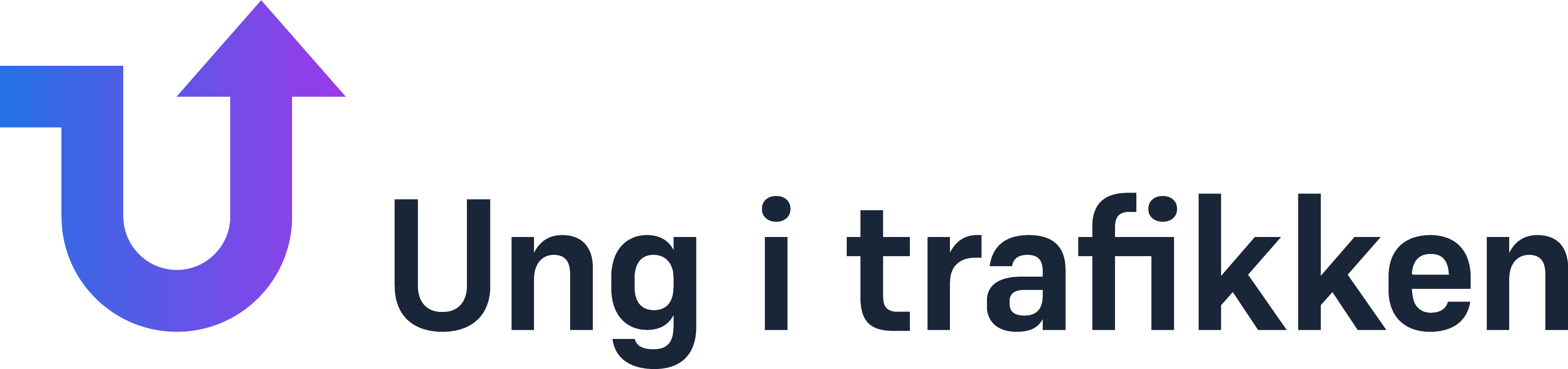 Ung i trafikken Logo